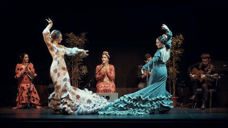 Espectáculo de flamenco en el Teatro Ayuntamiento de Barcelona